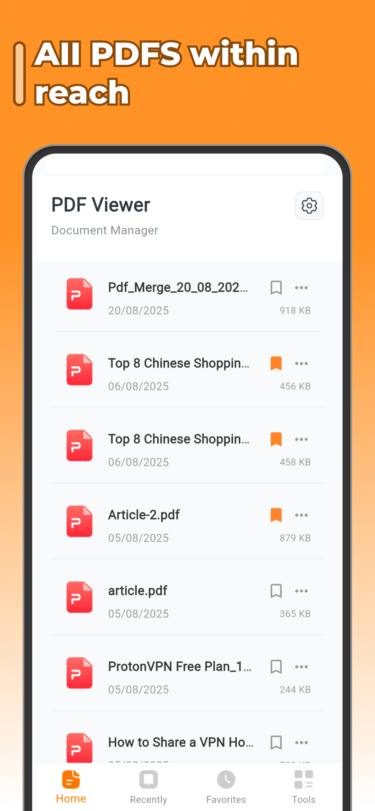 Reading view screenshot